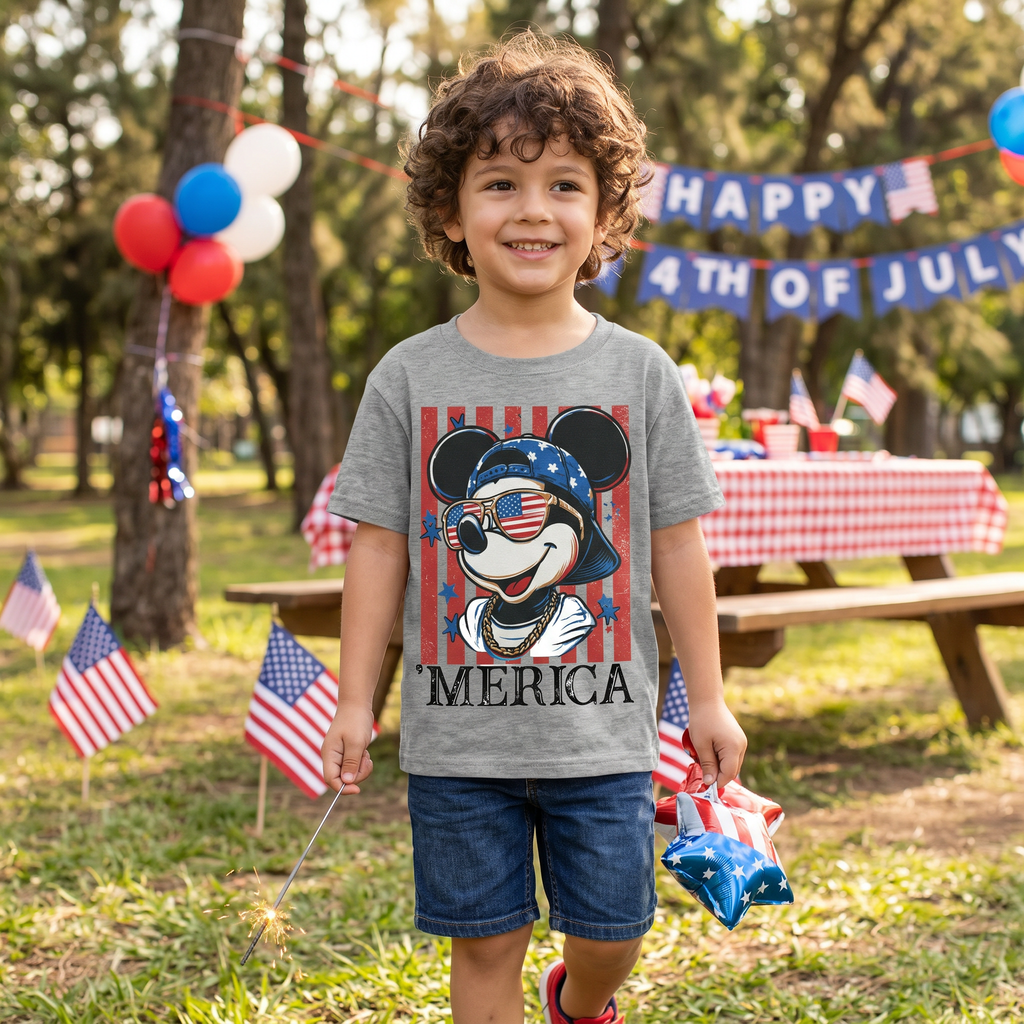 Merica'  Kids Tee