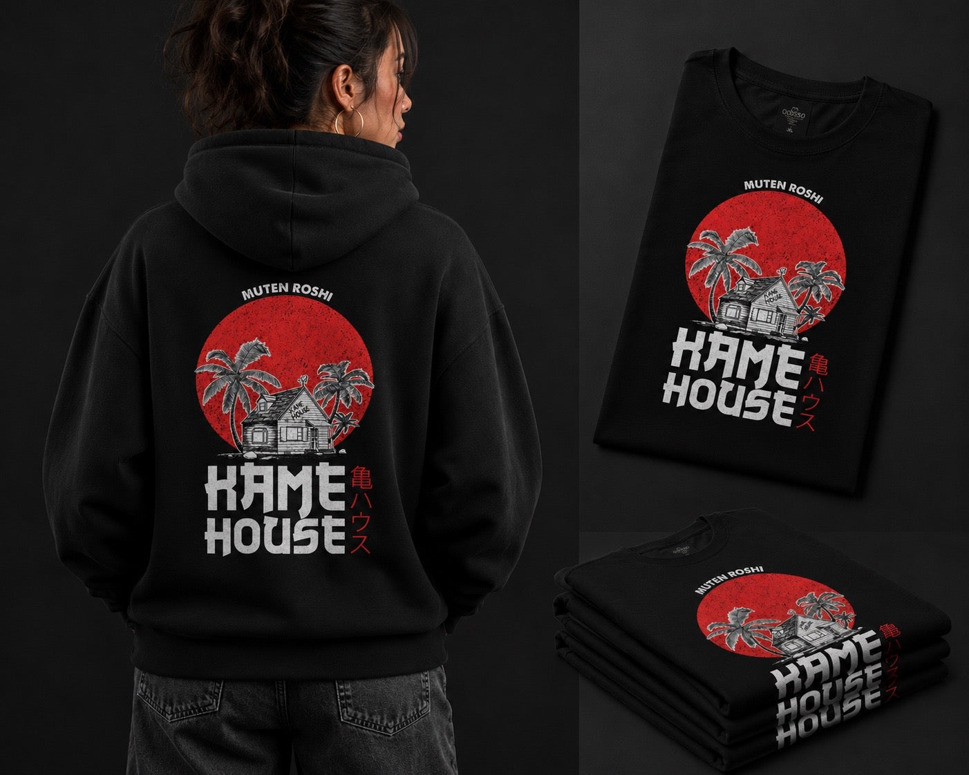 KAME Hoodie Anime